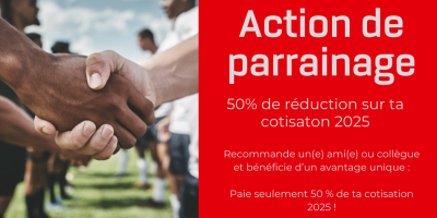 Action de parrainage exclusive