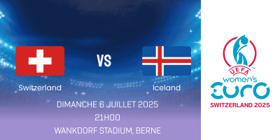 SUISSE v ISLANDE / UEFA Women's EURO 2025